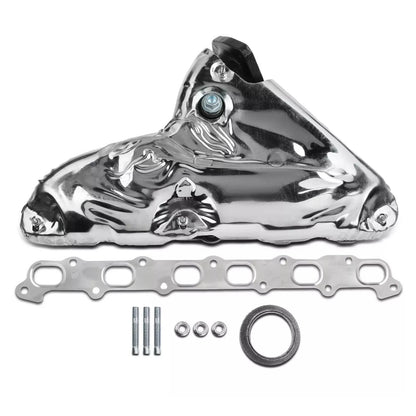 Exhaust Manifold w/ Gasket Kit for Chevy Trailblazer GMC Envoy L6 4.2L (2002–2009)