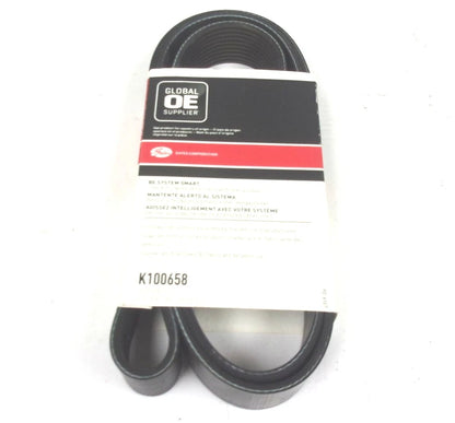Gates Serpentine Micro-V Belt 10PK1672 for K100658 (66-3/8" X 1-3/8")