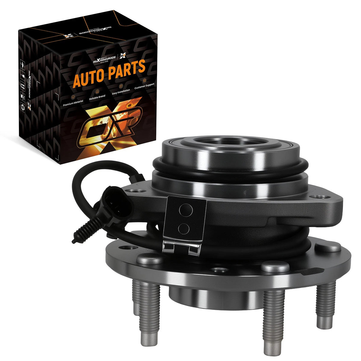 Front Wheel Hub Assembly for GMC Sonoma 4WD (1997–2004) 513124, 5 Studs