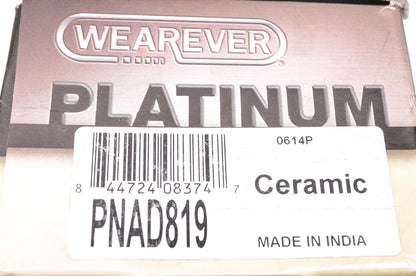 Wearever PNAD819 Brake Pad Kit for Wearever Platinum (NOS)