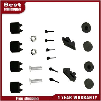 Rubber Stopper & Hood Adjusters for Camaro Impala (1967–1969)