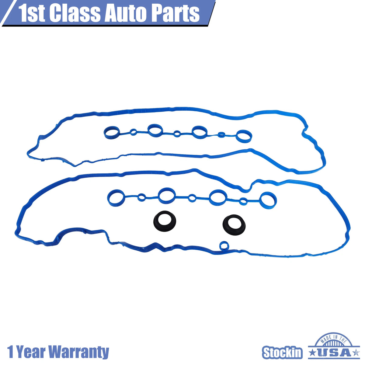 Set of 2 Valve Cover Gaskets for Porsche Cayenne 955 (2003–2010)