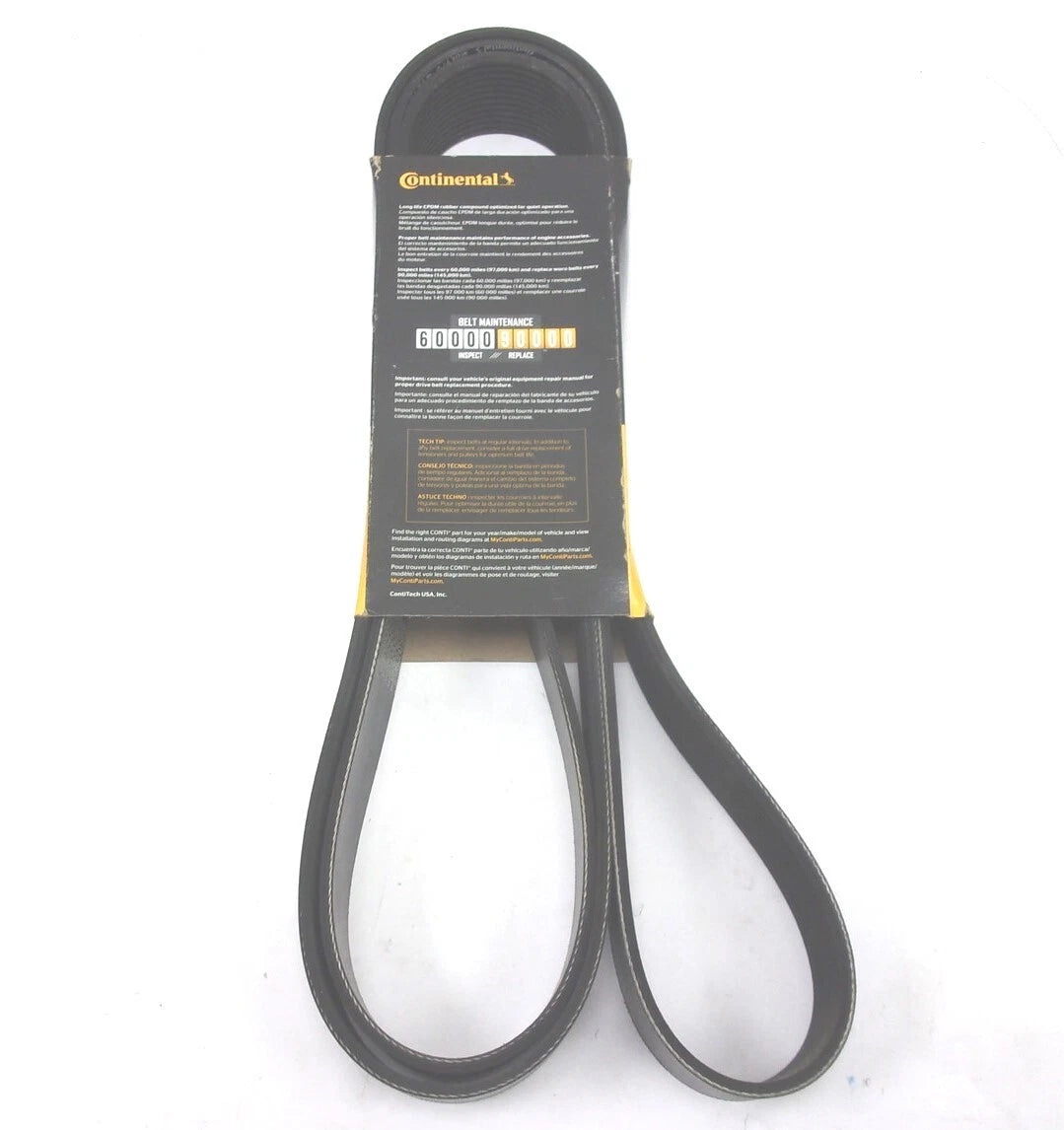 Serpentine Multi-V Belt for Continental (4121049, 12PK2665) 104.9" X 1.68"