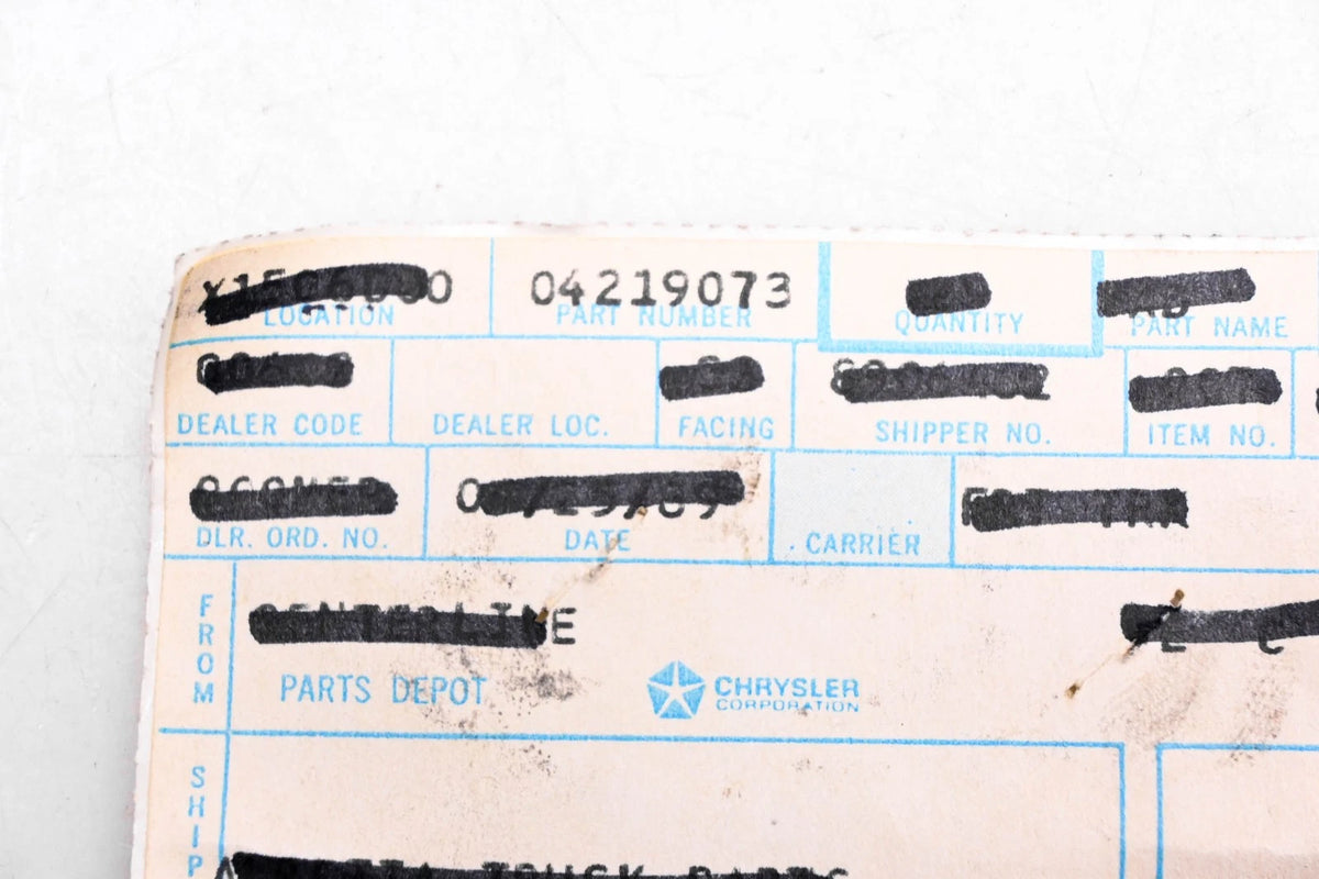 Shift Fork Pad for Chrysler (04219073)