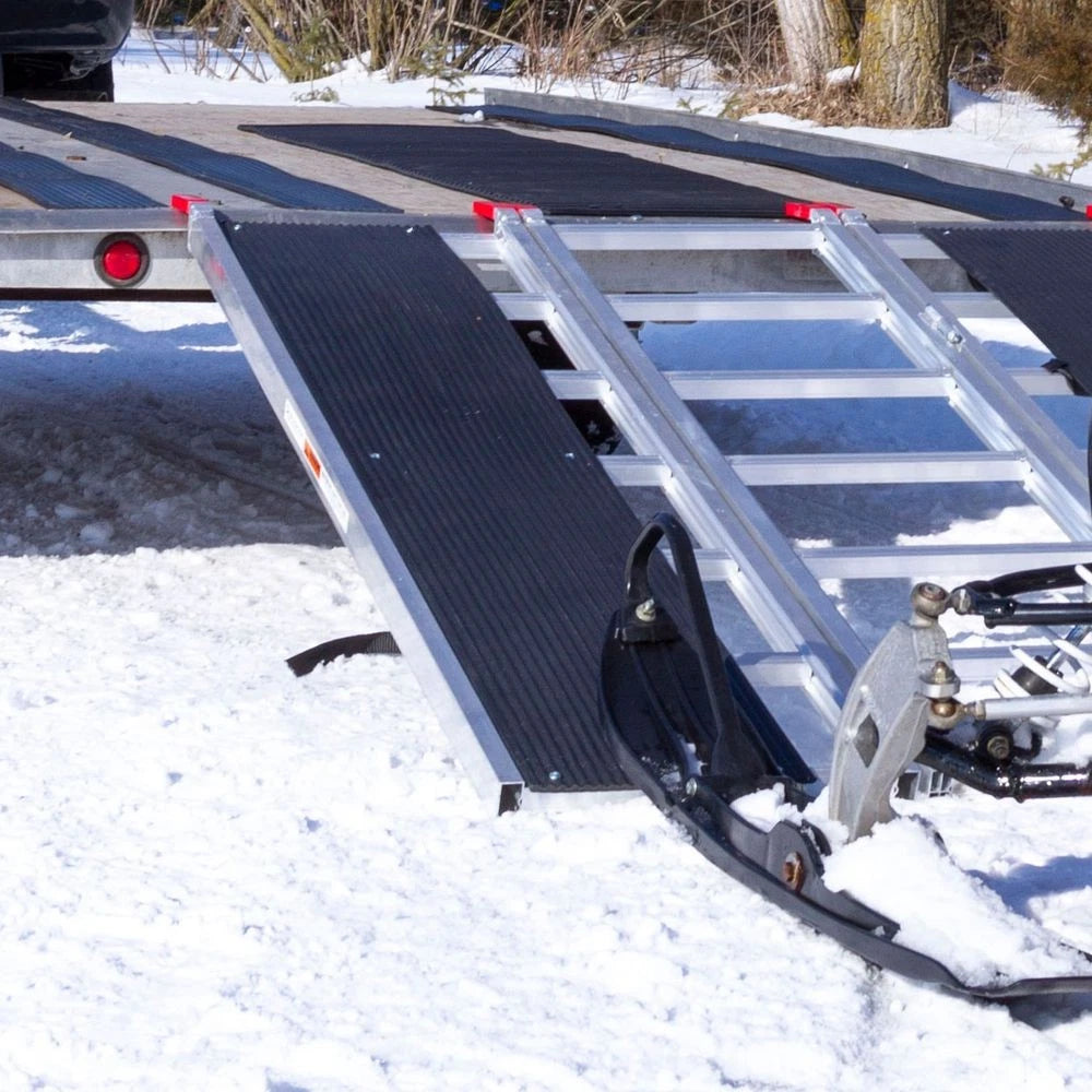 Folding Snowmobile Ramp Extension for Black Ice SNO-6054-HDXW (5' x 54")