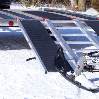 Folding Snowmobile Ramp Extension for Black Ice SNO-6054-HDXW (5' x 54")