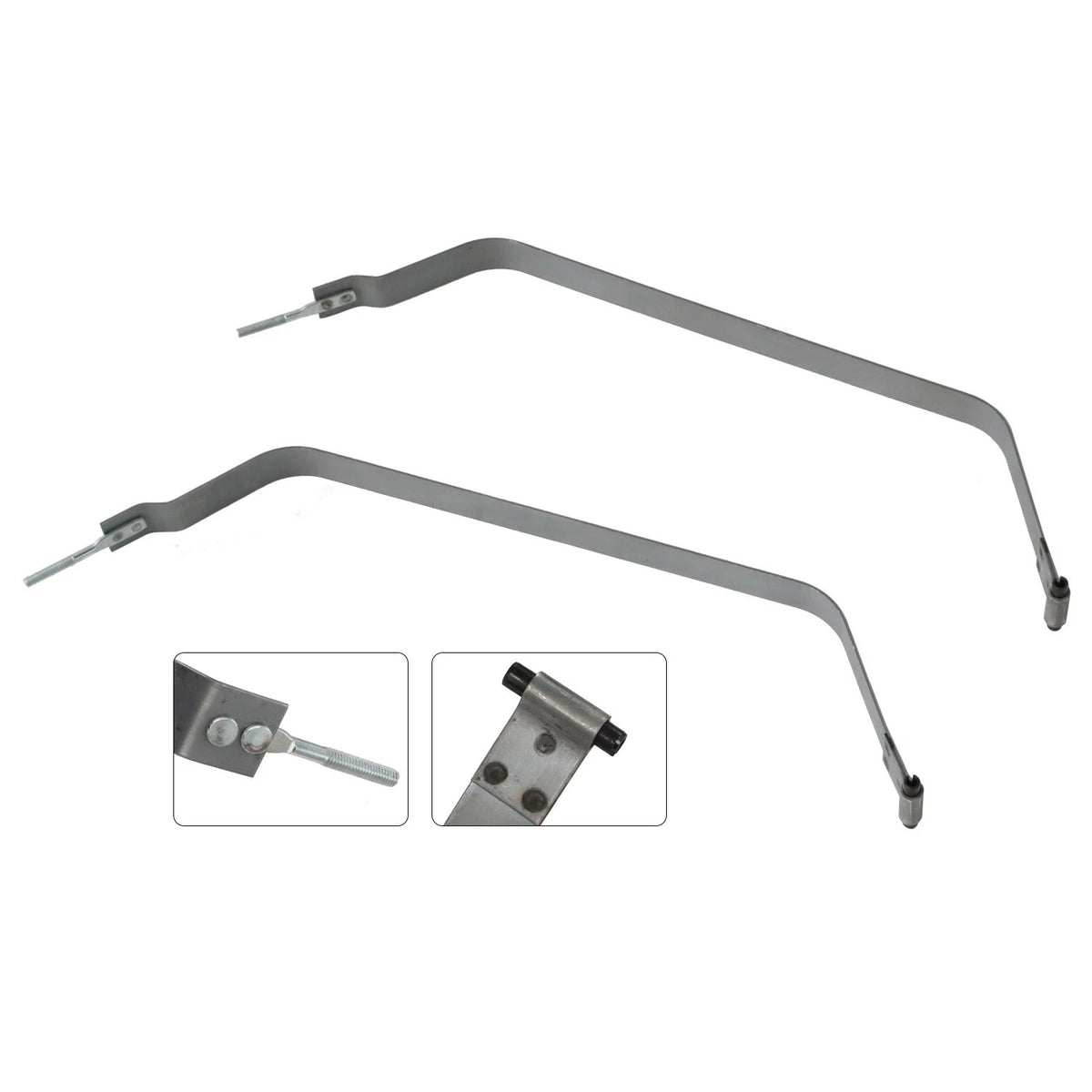 2X Fuel Tank Straps J5354959 for Jeep Wrangler YJ (1987–1995)