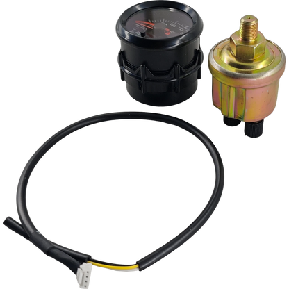 Oil Pressure Gauge Meter Sensor Wiring Harness Bracket for Pointer (0-100 Psi)