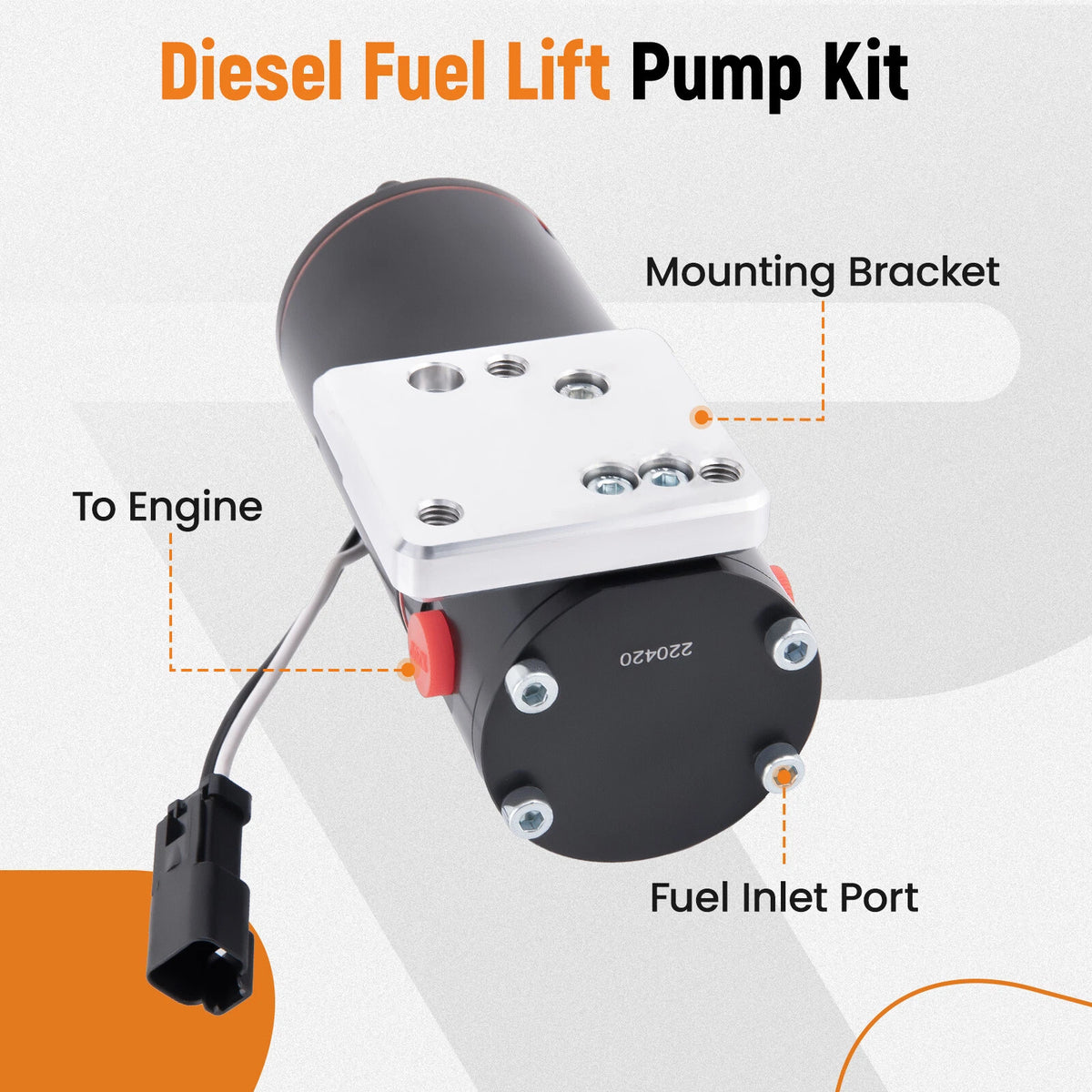 Fuel Lift Pump for Dodge Ram 2500 3500 5.9L Diesel (1998–2002) Cummins 24V