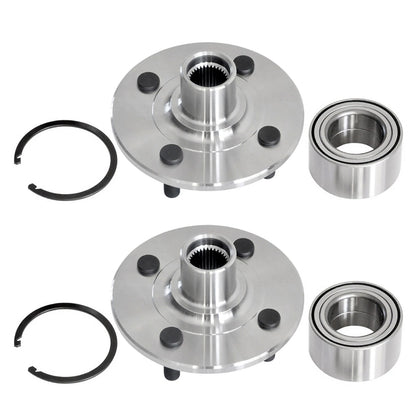2X Front Wheel Bearing & Hub 518514 for Saturn SC1 SC2 SL SL2 SW1 SW2 (1991–2002)