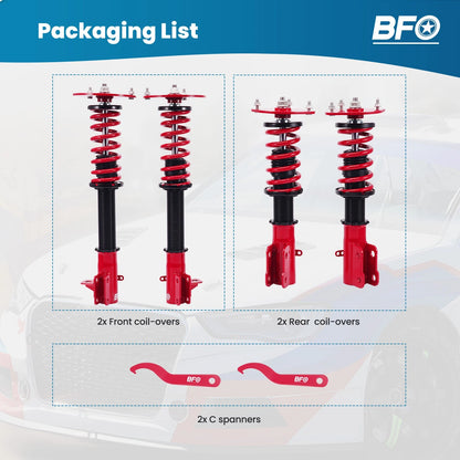 Street Coilovers Lowering Kit for Dodge Neon & SRT-4 (2000–2005)