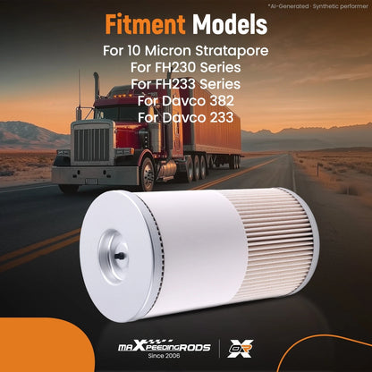 6X Fuel Filter Element for Davco 382 233 Series (FF1156, 382115)