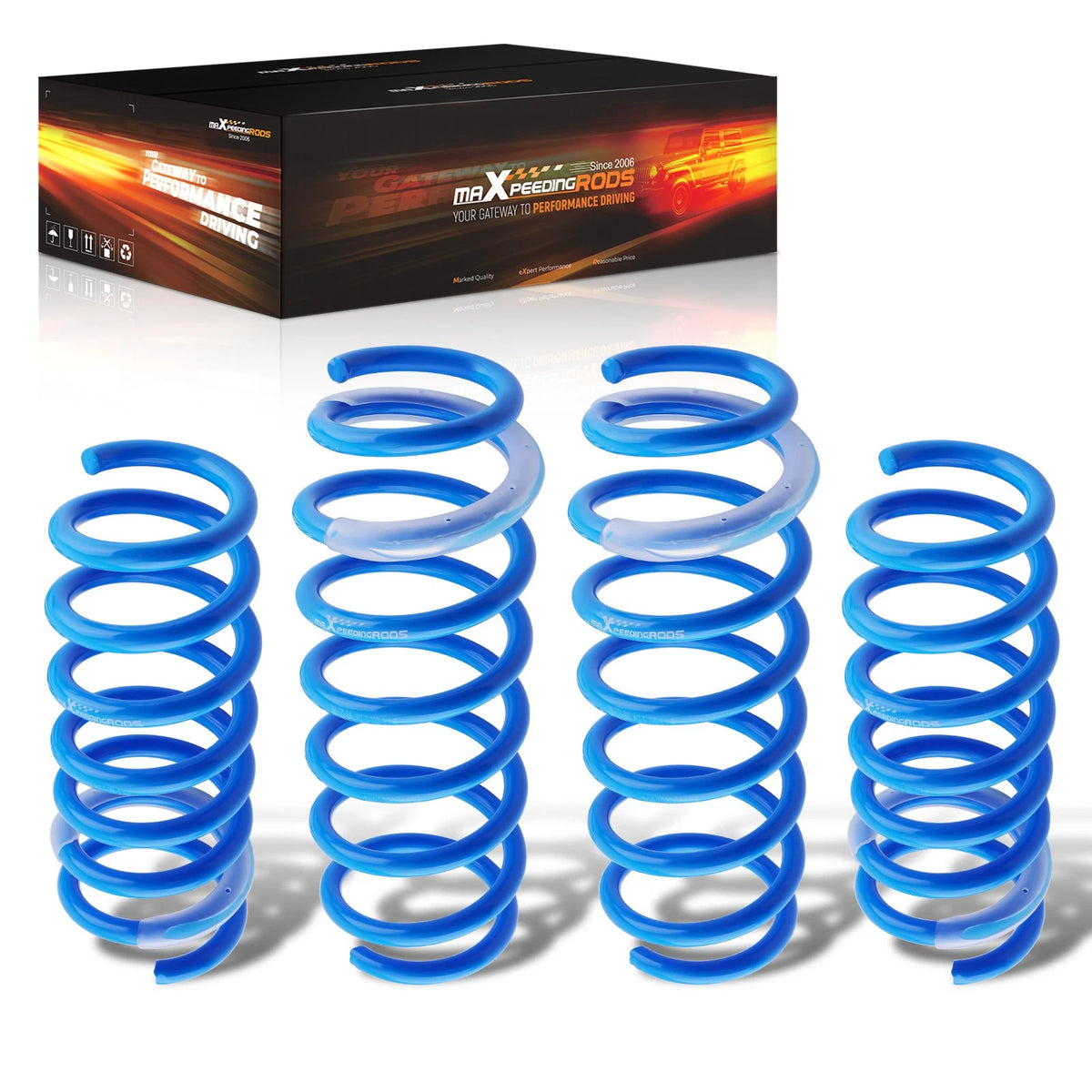 Lowering Springs Kit for BMW 6-Series Coupe RWD (F13) (2012–2020) [1.8"F/1.1"R]