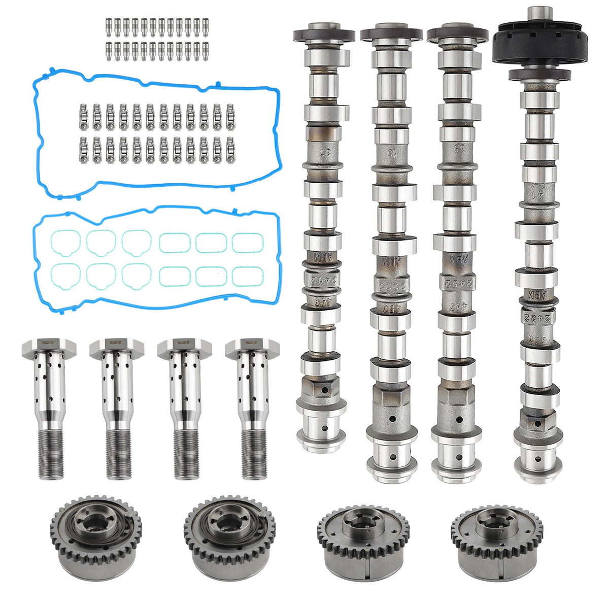 Oil Control Valve Camshaft Phaser Rockers Kit for Chrysler Jeep Dodge 3.6L V6 (2011–2021)