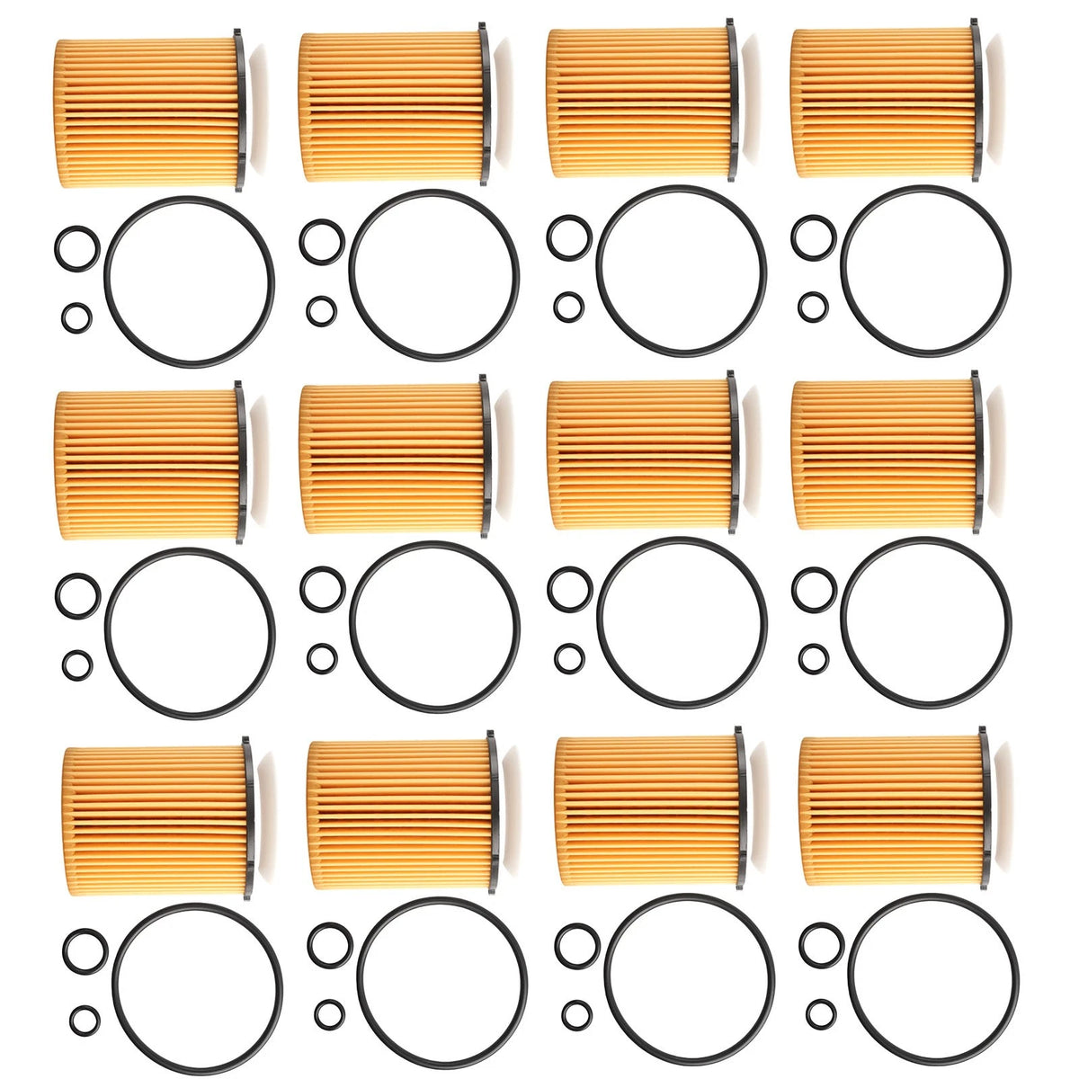 12x Oil Filter for Mercedes Class A C E CLA GLA GLB GLC GLE (2015–2022) HU711/6z