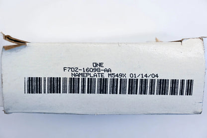 OEM V8 Nameplate for Ford (F7DZ-16098-AA)