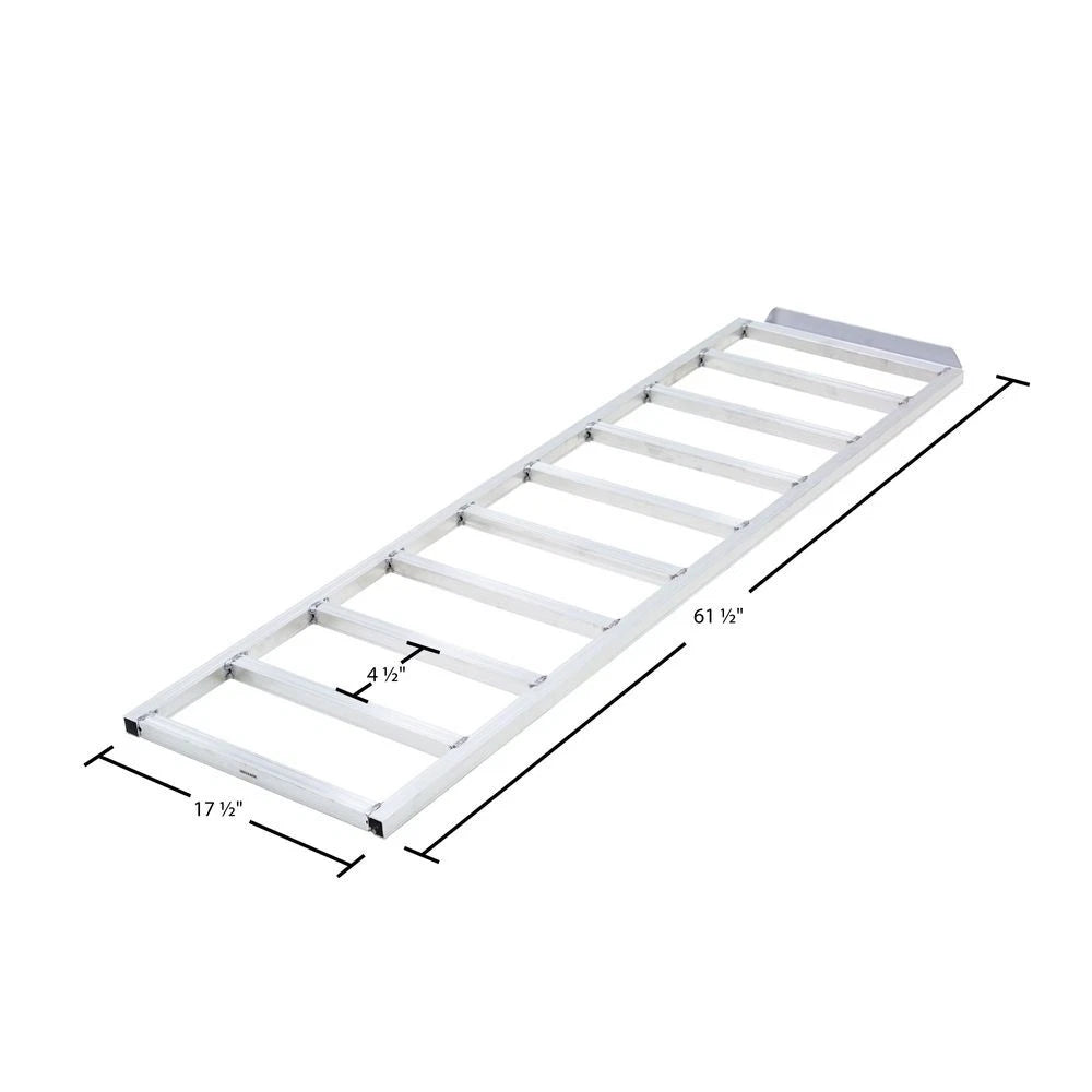 Folding Snowmobile Ramp Extension for Black Ice SNO-9454-HDXW (7' 10" x 54")