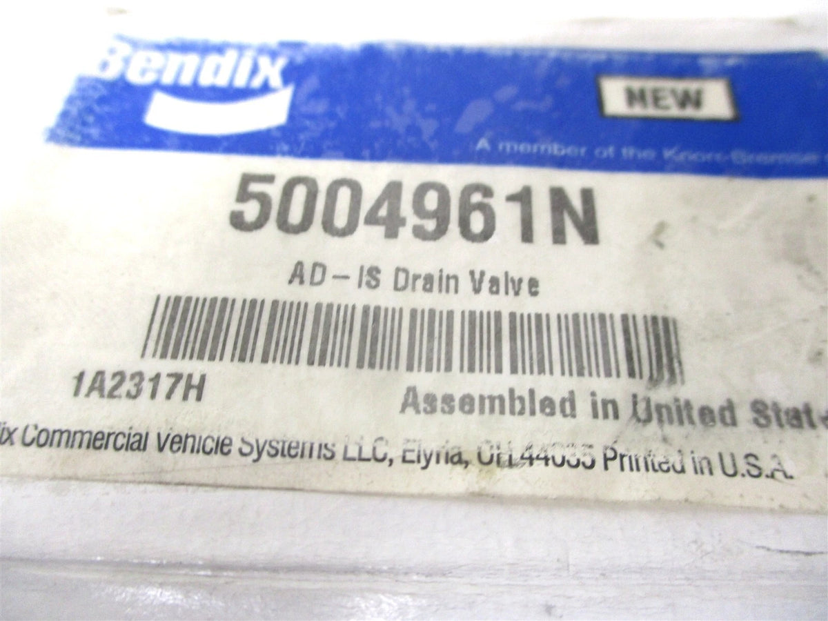 Bendix Air Dryer Drain Valve 5004961 for AD-IS (5004961N)