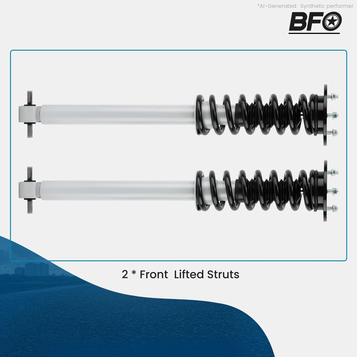 Front Lift Struts Pair for Ford F-150 4WD (2014–2023) - 6" Lift Kit