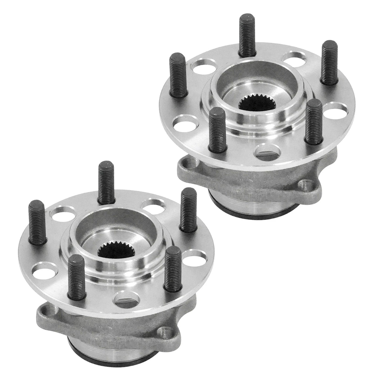 2X Rear Wheel Bearing Hubs Assembly 512333 for Jeep Compass Patriot (2007–2016)