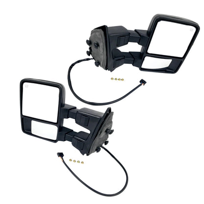 Power Heated Folding Mirrors for Ford F-250 F-350 F-550 Super Duty (2009–2010)