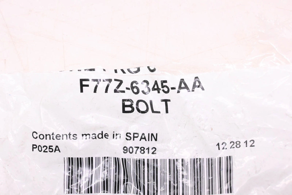 Crankshaft Hex Head Bearing Cap Bolt for Ford (F77Z-6345-AA)