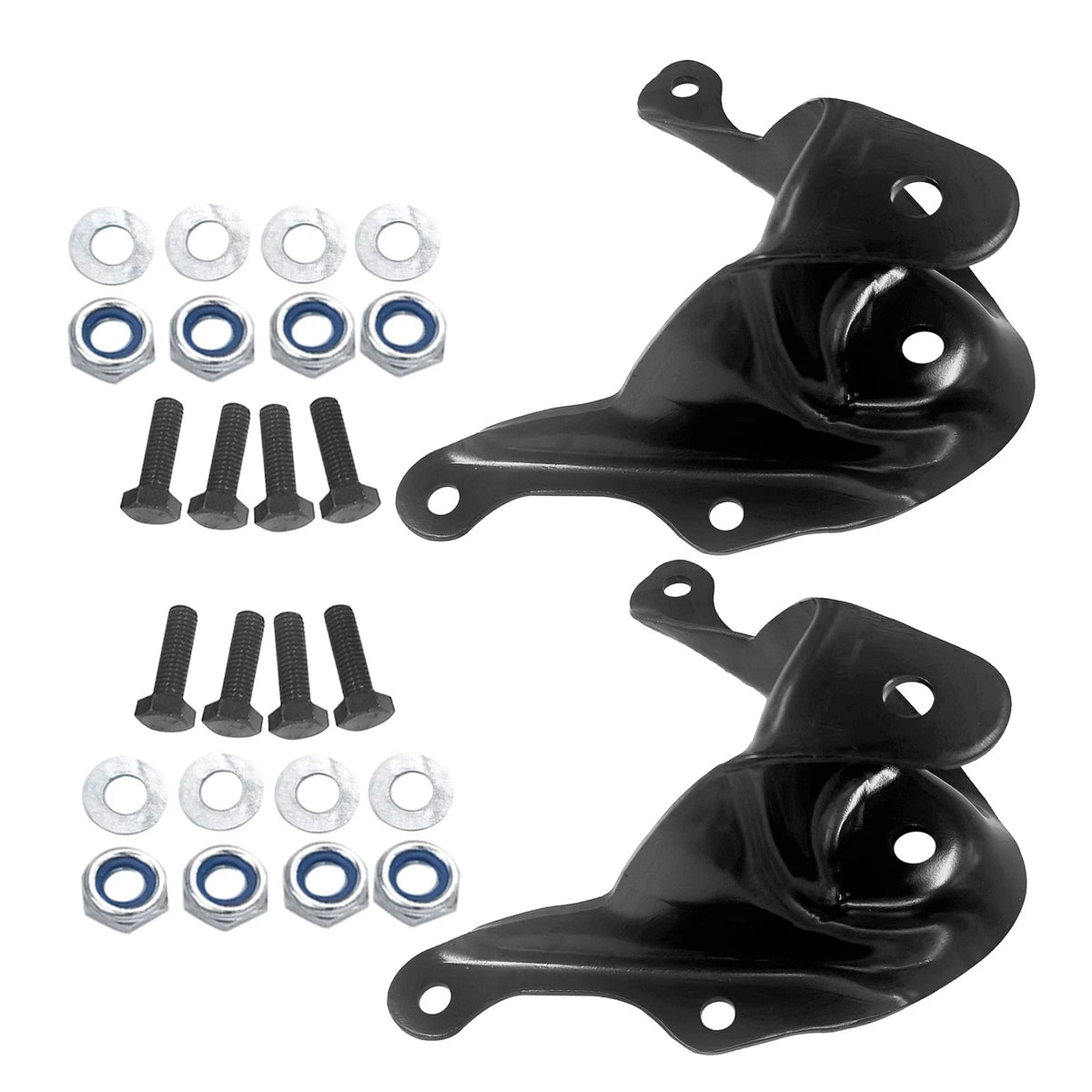 Pair Rear Leaf Spring Front Hanger Bracket for Ford Ranger (1986–1997) 722-011