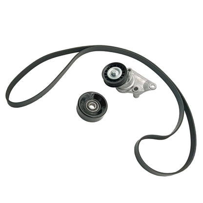 Serpentine Belt Tensioner Pulley Kit for Chevy Silverado GMC Sierra Hummer H2