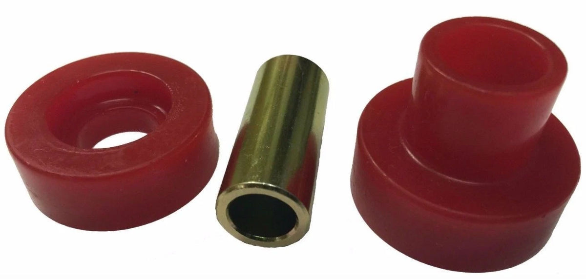 Set of 4 Energy Suspension 90.9053R Red Poly Exhaust Bushings for Peterbilt