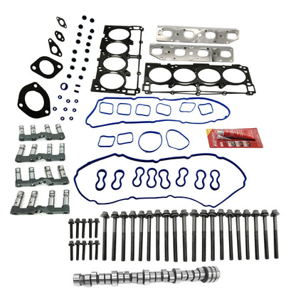Head Gasket Set with MDS Lifters & Camshaft for Dodge Chrysler Ram 5.7L