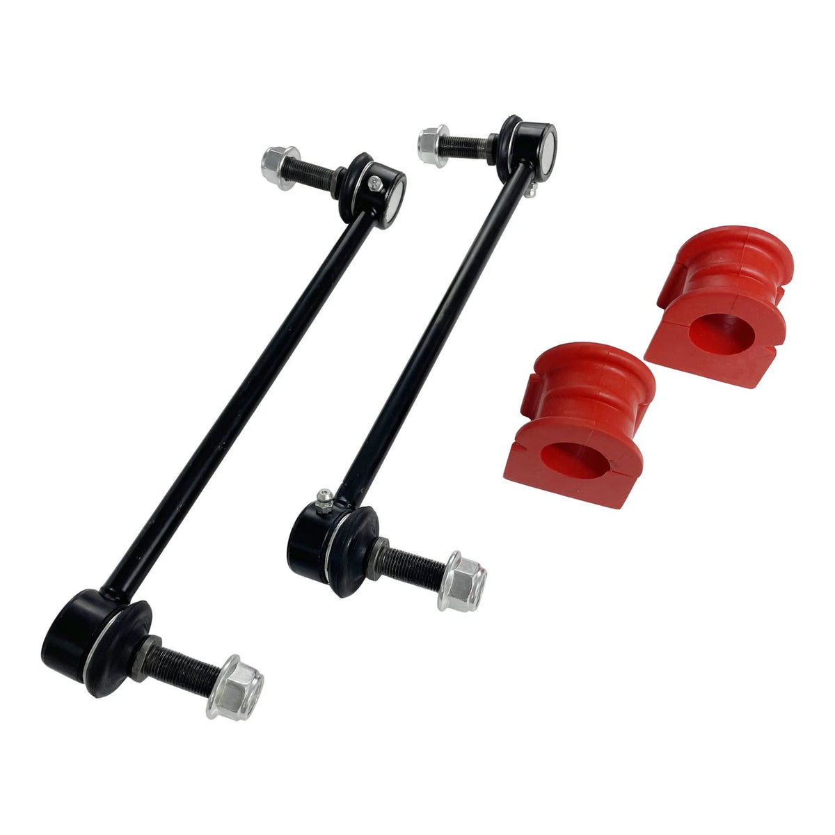 Set of 4 Front Sway Bar Links & Bushings for Ford Mustang (2005–2010)