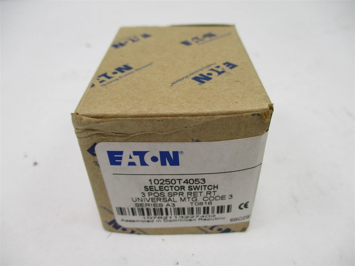 Selector Switch for Eaton Series A3 (10250T4053)