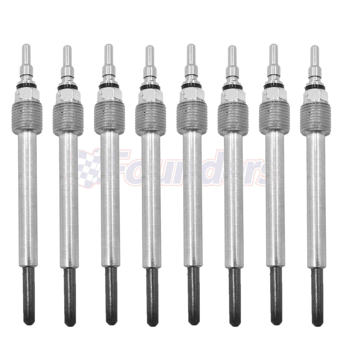 Glow Plug Set of 8 for Ford E350 Van Super Duty V8 6.0L (2004–2010)