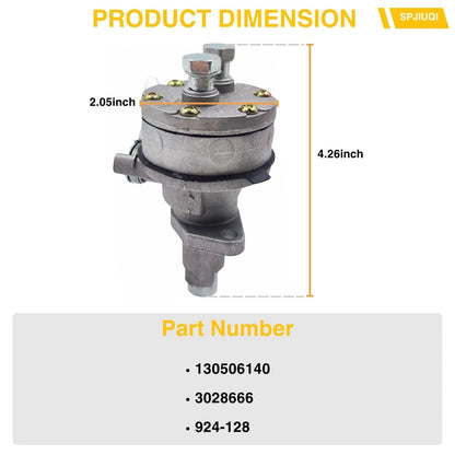 Fuel Lift Pump for Volvo Penta D2 (2010–2040) JCB Mini Digger 801 803