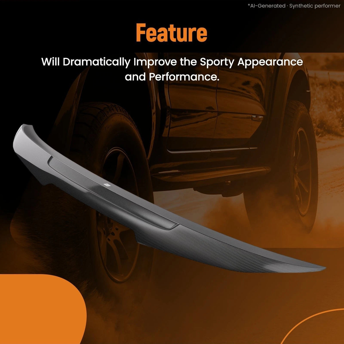 Carbon Fiber Rear Trunk Spoiler Wing for BMW F80 M3 Sedan (2015–2018)