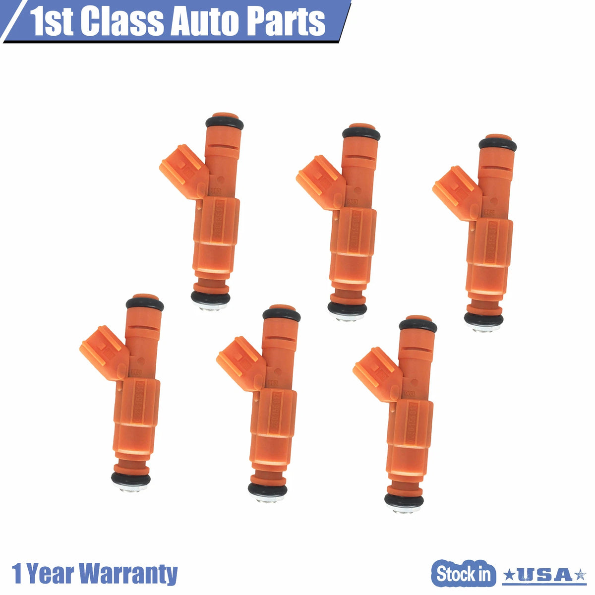 Set of 6 Fuel Injectors for Ford F-250 F-350 Mercury 4.6L 6.8L (2000–2007)