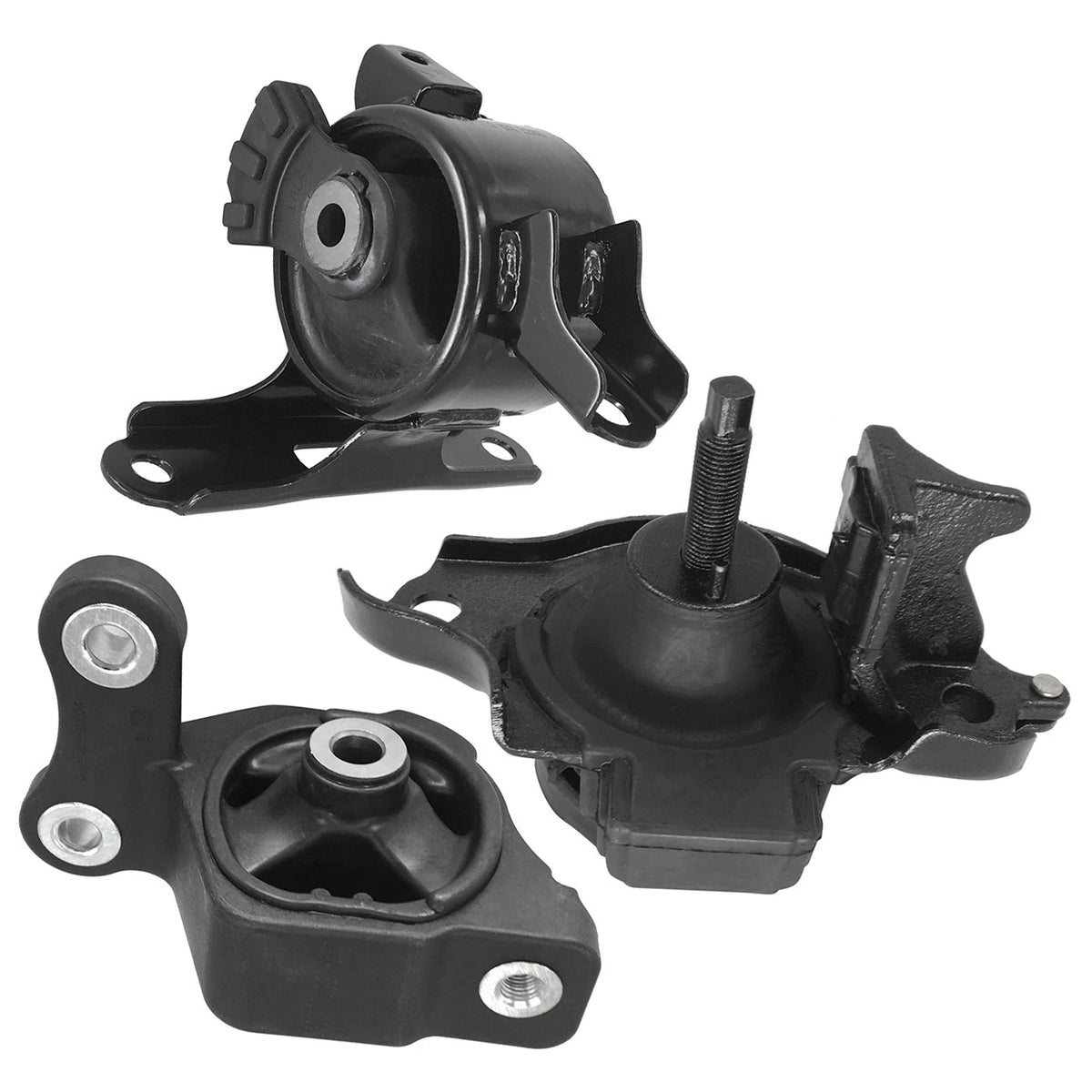 3pcs Motor & Trans Mount Set for Honda Fit (2007–2008) 4537 4552 AM500
