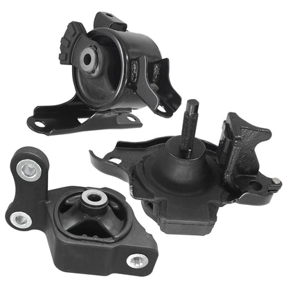 3pcs Motor & Trans Mount Set for Honda Fit (2007–2008) 4537 4552 AM500