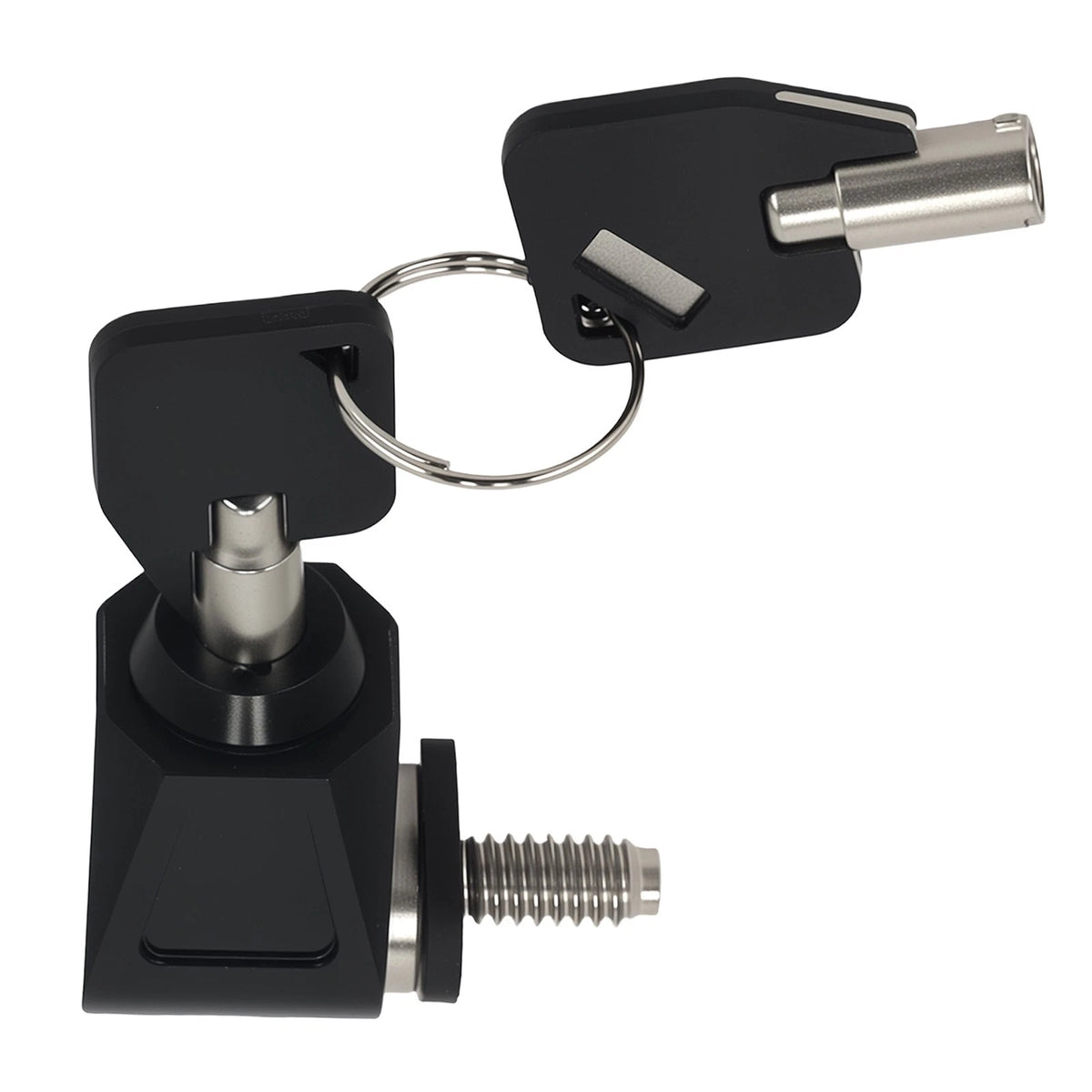 Seat Lock Push Pin Set with 2 Keys for Harley