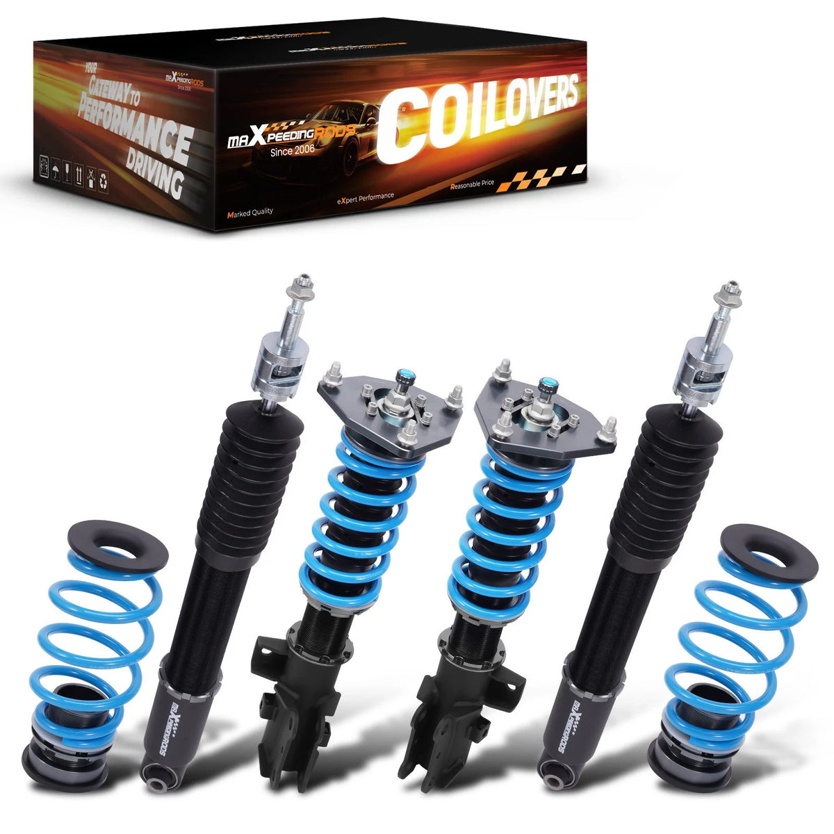 Adjustable Coilover Lowering Kit for Hyundai Veloster (2019–2021)