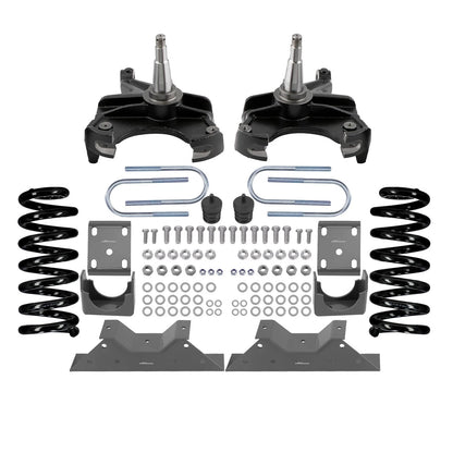 4" Front 6" Rear Lowering Spring Kit for Chevrolet C10 (1973–1987)