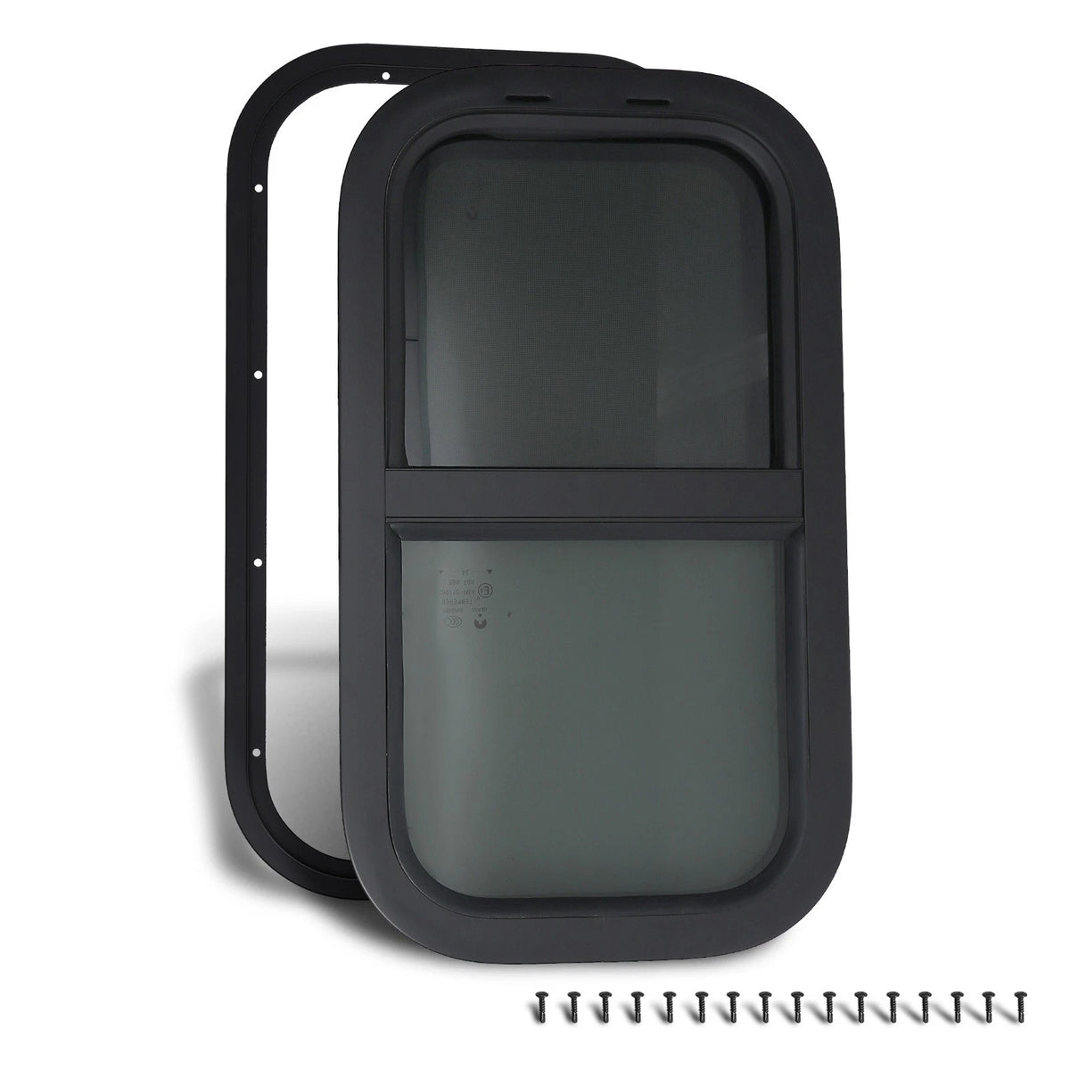 12" x 22" Vertical RV Window for RV/Camper/Cargo/Food Truck