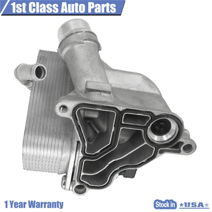Oil Filter Housing & Cooler for BMW 128i 135i 335i xDrive 640i X3 X4 (2008–2019)