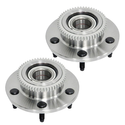 2X Front Wheel Bearing and Hub Assembly 515084 for Dodge Ram 1500 (2000–2001)