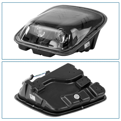 Replacement Projector Headlights for Chevy Corvette (1997–2004) Matte Black