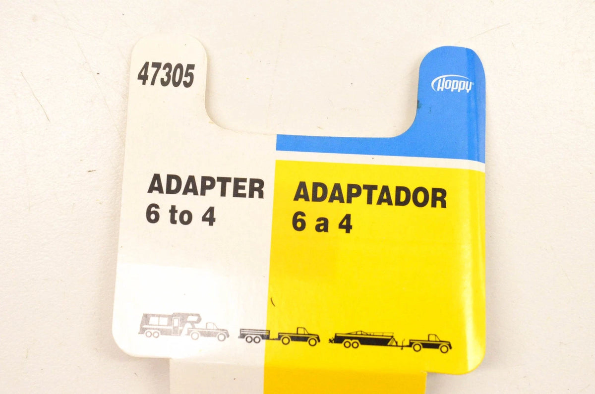 6 to 4 Adapter for Hoppy 47305, 41-0090