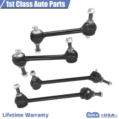 Set of 4 Sway Bar End Links for Lincoln LS (2000–2006)