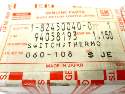 Thermo Oil Temperature Switch for Isuzu NPR (1-82450-040-0, 1-82450040-0)