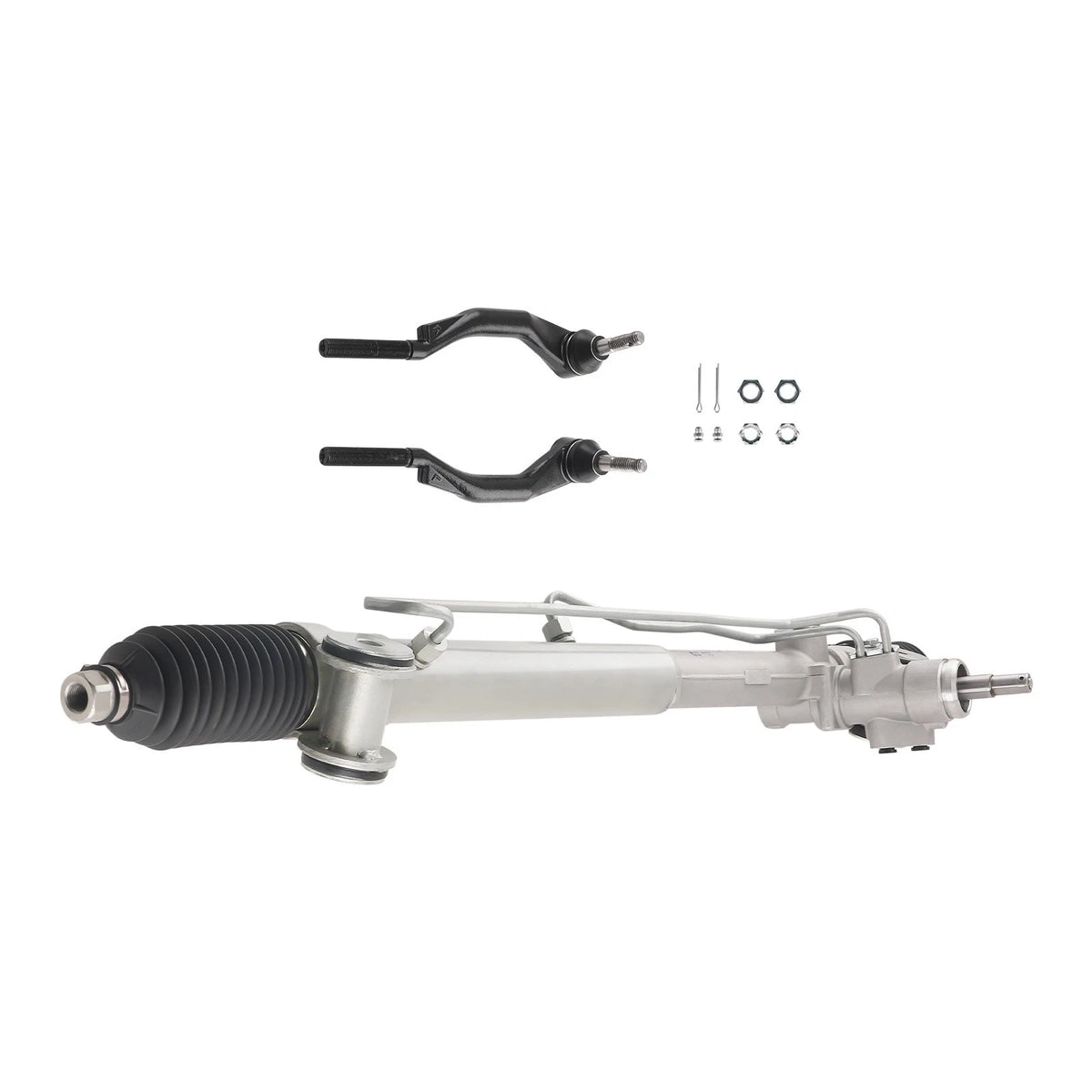Power Steering Rack + 2 Outer Tie Rod Ends for Chevy GMC Envoy (2003–2009)