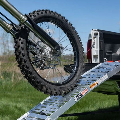 Black Widow AFP-9012 Single Runner Motorcycle Ramp for Motorcycle